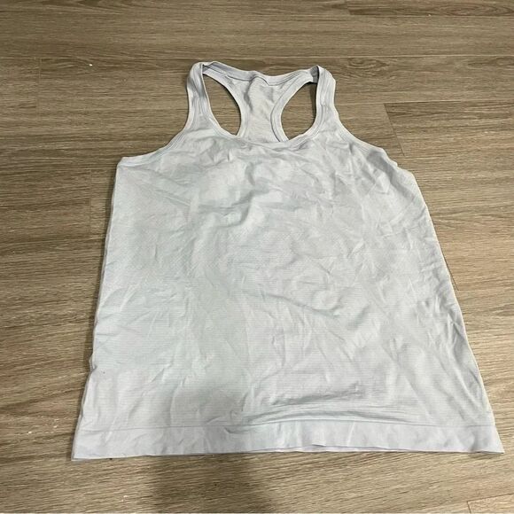 Lululemon Swiftly Tank Top Light  Blue/Purple Size 10 - Picture 1 of 5